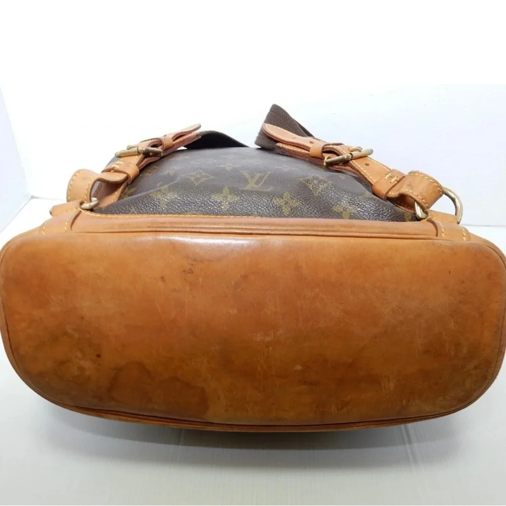 Louis Vuitton Classic Monogram Tan Backpack - Picture 6 of 14